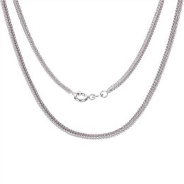 Colares com pingente de prata esterlina cauda trançada joias femininas roupas de lã longas clavícula masculina 220316