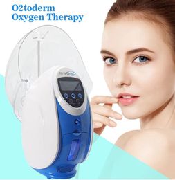Free shiping O2 to Derm Oxygen Dome Device for Skin Rejuvenation Facial Machine