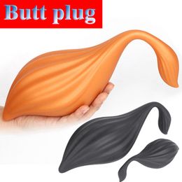 Huge Anal Plugs Silicone Big Butt Plug Prostate Massager Vagina Stimulator Anus Dilator Adult Masturbator Anal Sex Toys 220413