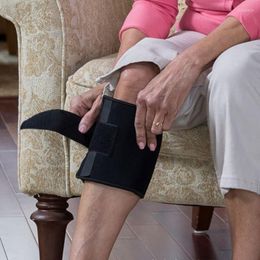 Party Favor 2022 Magnetic Stone Acupressure Beactive Brace Point Knee Pad Leg Support Black Presssure Sciatic Nerve Massage
