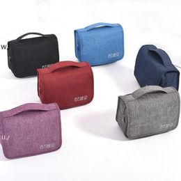 Korean version travel waterproof wash travels bag portable dust-proof storage hanging cosmetic bag GCE13890