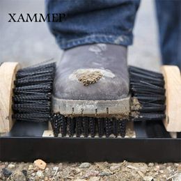 Shoe Brush Boot Scrater For Women Men Boot Brush Outdoor Indoor Cleaning Scraper Brush Shoe Accessories Xammep 201021