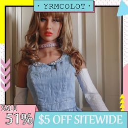 anime sex dolls for men Australia - YRMCOLOT 158cm Real Silicone Sex Dolls Japanese Anime Full Oral Love Doll Realistic Toys for Men Big Life Breast Sexy Mini Vagina Adult lovesexdoll lovedoll