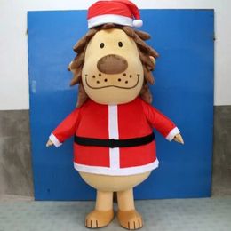 High quality Cute Lion Mascot Costumes Halloween Fancy Party Dress Cartoon Character Carnival Xmas Easter Advertising Birthday Party Costume Outfit