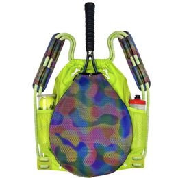 Outdoor Bags TIGERBRO Colourful Tennis Bag Squash Badminton Sports Backpack Genuine Unique Multifunctional Unisex Adult Youth Kid Training