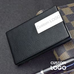 Card Case Detail Custom Item For Business Professional Gift Man Suprise Mystery Box 220707
