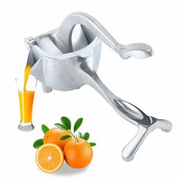 Manual Fruit Juicer Alloy Lemon Squeezer Citrus Press Heavy Duty Hand Press Fruit Juicer Detachable Lime Squeezer 210319