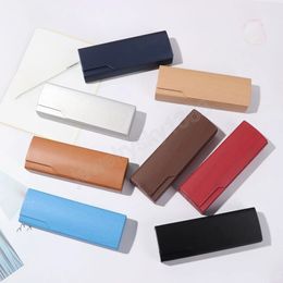 Portable Wood Grain Glasses Case Waterproof Rectangle Business Sunglasses Box Spectacle Case Eyeglasses Holder Accessories