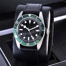 2023 42mm Mens Watch Big Dial Master Automatic Mechanical Wristwatch Sapphire Leather Strap Luminous waterproof watches montre de luxe