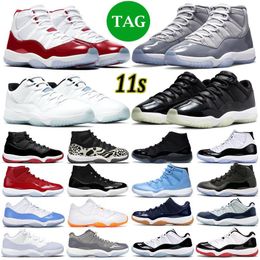cherry hats Canada - 2022 Cool Grey 11 11s Cherry Basketball Shoes Mens Chaussures de basket-ball women Animal Instinct Bred Cap and Gown Outdoor Sports Trainers big size