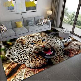 Carpets Animal Tiger Leopard Entrance Door Mat Carpet Living Room Floor Rugs For Bedroom Rug Area Large RugsCarpets