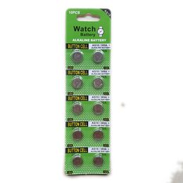 500pcs per lot LR1130 AG10 Button Cell Batteries for Watches Lights Toys 10pcs/card