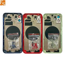 Back Housing for iPhone 12 11 Pro Max 12PRO Complete Battery Cover Rear Door Chassis With Middle Frame