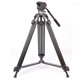 Tripods JY0508 JY-0508 JY0508B Professional Camera Tripod Video Tripod/Dslr Fluid Head Damping With BagTripods