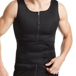 Men's Body Shapers Men Corset For Waist Trainer Slimming Underwear Belly Belt Neoprene Vest Sauna Suit Man Reducing Girdle ShapewearMen's