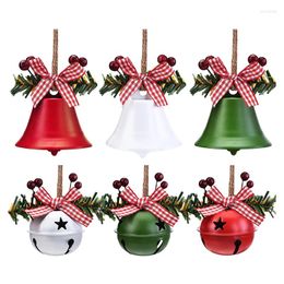 Other Event & Party Supplies 6pcs XMAS Bells Christmas Tree Ornaments Shatterproof Window Door Holiday DecorOther