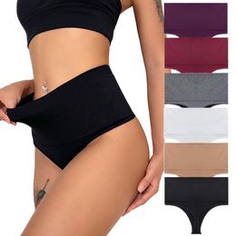 Women's Panties Seamless High Waist Thong Sexy Shaper Underwear Women Slimming Trainer Shaping BuLifter Lingerie S-XLWomen's