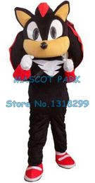 Mascot doll costume mascot popular cartoon black shadow hedgehog mascot costume adult size anime costumes carnival fancy dress