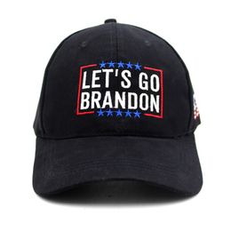 New Biden hats Let's Go Brandon Embroidered Baseball Cap Men's and Women's Cotton Peaked Cap