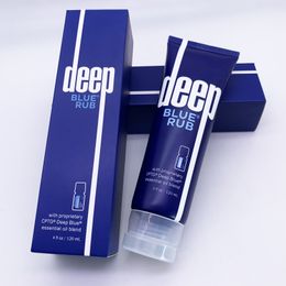 New Deep Blue Rub Topical Cream With Essential Oil 120 ml CC Cream Skin Care Blended in a Base of Moisturising Soothing Not Greasy
