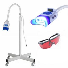 Portable Mobile Stand 10 Led Teeth Whitening Lamp Accelerator Teeth Bleaching Machine Mobile Teeth Whitening Light Lamp