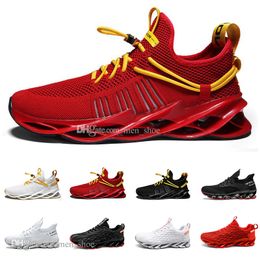 men running shoes black white fashion mens women trendy trainer sky-blue fire-red yellow breathable casual sports outdoor sneakers style #2001-3