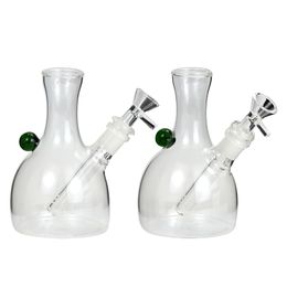 Smoking Accessories Glass Water Pipes Hookah Dab Rig Glass Bong silicone Bongs Heady Pipe wax Oil Rigs Herb Easy to Clear