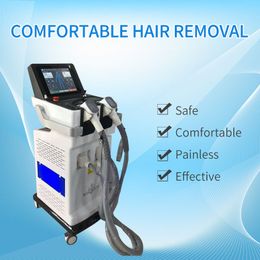 Double handpieces Diode Laser permanent hair removal Machine factory directly sale add your logo free reasonable price