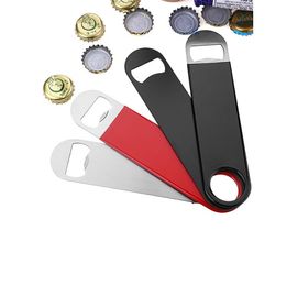 Durable Flat Beers Can Opener Bar Blade Kitchen Tool Stainless steel custom LOGO 17.7 * 3.9cm Speed Openers 20220425 D3