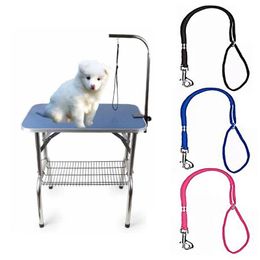 Dog Collars & Leashes 1Pc Leash For Grooming Table Clip Rope Harness Pet Restraint Accessories Supplies Loop Lock