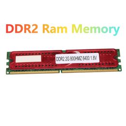 ram cooling UK - RAMs -2GB DDR2 Ram Memory 800Mhz PC2 6400 240 Pins 1.8V DIMM With Cooling Vest For AMD Desktop