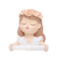 Toilet Paper Holders Wall Mounted Holder Cute Fairy Punch-Free Roll Home Towel Wc Rolhouder Bathroom Products
