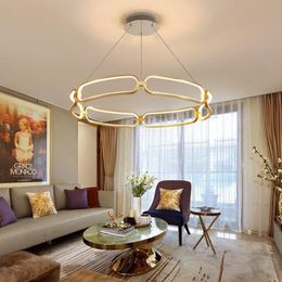 Pendant Lamps Modern Living Room Lights Light Luxury Nordic Style Atmosphere Minimalist Dining Lamp Bedroom WF924105Pendant