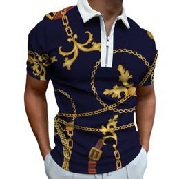 high quality man polo poloshirt summer fashion printing short sleeve shirt men casual streetwear trend top t shirt polos