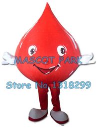 Mascot doll costume blood drop mascot costume red drop adult size cartoon character blood donation carnival fancy dress 3287