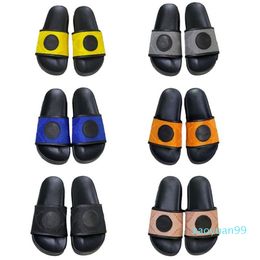 Designer Sandals Off The Grid Slipper Rubber Nylon Women Men Slides Summer Beach Flip Flops Oversize Wedding Party Shoes WITH BOX 8