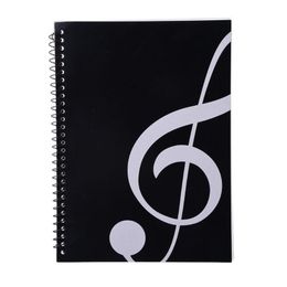 Notepads 50 Pages Music Sheet Spiral Notebook Stave Staff Manuscript Paper Exercise Book Used For Composition Double-sided Writing