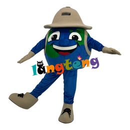 Mascot doll costume 1182 Earth Globe Mascot Costume Design Adult Fancy Dress For Holiday