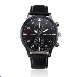 2022 quartz watches men business mens watch luxury simple waterproof Sport popular wrist Leather strap CLOCKS BRW Wristwatches montre de luxe Q1