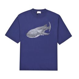 2021 Outdoor Sports T Shirts Cotton Comfortable Whale Funny Oversized Plain Camisetas Hombre Men's Clothing Bb