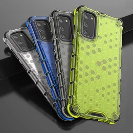 Shockproof Hybrid Armour Cases for Samsung Galaxy Note 20 Ultra S30 Plus S20 S10 Plus A51 A71 A32 A42 A52 A72 S10E Honeycomb Cover