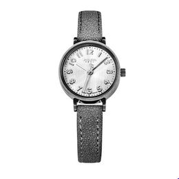 2022 Blue Jeans Watch Women Antique Quartz Julius Watches Brand Casual Cool Gradient Leather Strap Bronze Whatch Clock Wristwatches montre de luxe gift k2