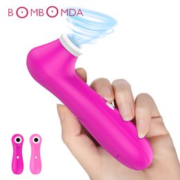 Sucker Vibrator For Women Nipple Sucking Blowjob Clitoris Stimulator Tongue Vibrators sexy Toys Masturbator Adult