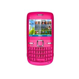 Refurbished Cell Phones C3 Original Nokia C3-00 WIFI 2MP Camera Bluetooth FM Jave 2G GSM Unlock Refurbished Mobile Phone