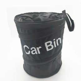 Car Organiser Universal Hook Trash Can Foldable And Portable Nylon Breathable Cloth For Storage In Multifunctional Vehicle Stowing Tidying