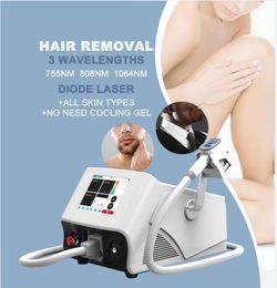 Professional Diode Laser Permanent Hair Removal One Handle 808/755 808 1064nm Machine Skin Rejuvenation Beauty Equipment for salon use