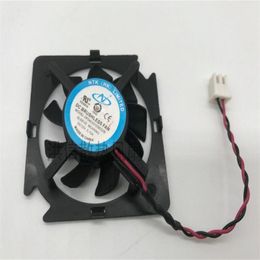 Original NTK DF0401012SEG2B DC12V 0.10A two-wire video card cooling fan