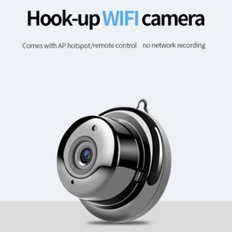 wireless cameras no wifi UK - V380 Mini WiFi Camera 1080P Wireless Home Security IP Cameras IR Night Vision Monitor Camcord P2P