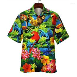 Men's Casual Shirts Men's A Shirt N Apparel Mens Printed Hawaiian Short Sleeve Button Down Beach Long Sleeves For MenMen's Eldd22