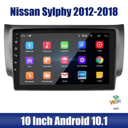 10.1 Inch HD Touchscreen Android Car Video Radio for Nissan SYLPHY 2012-2018 with WIFI Bluetooth Music USB AUX